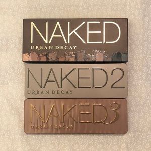 Bundle of 1st 3 Urban Decay Naked Palettes